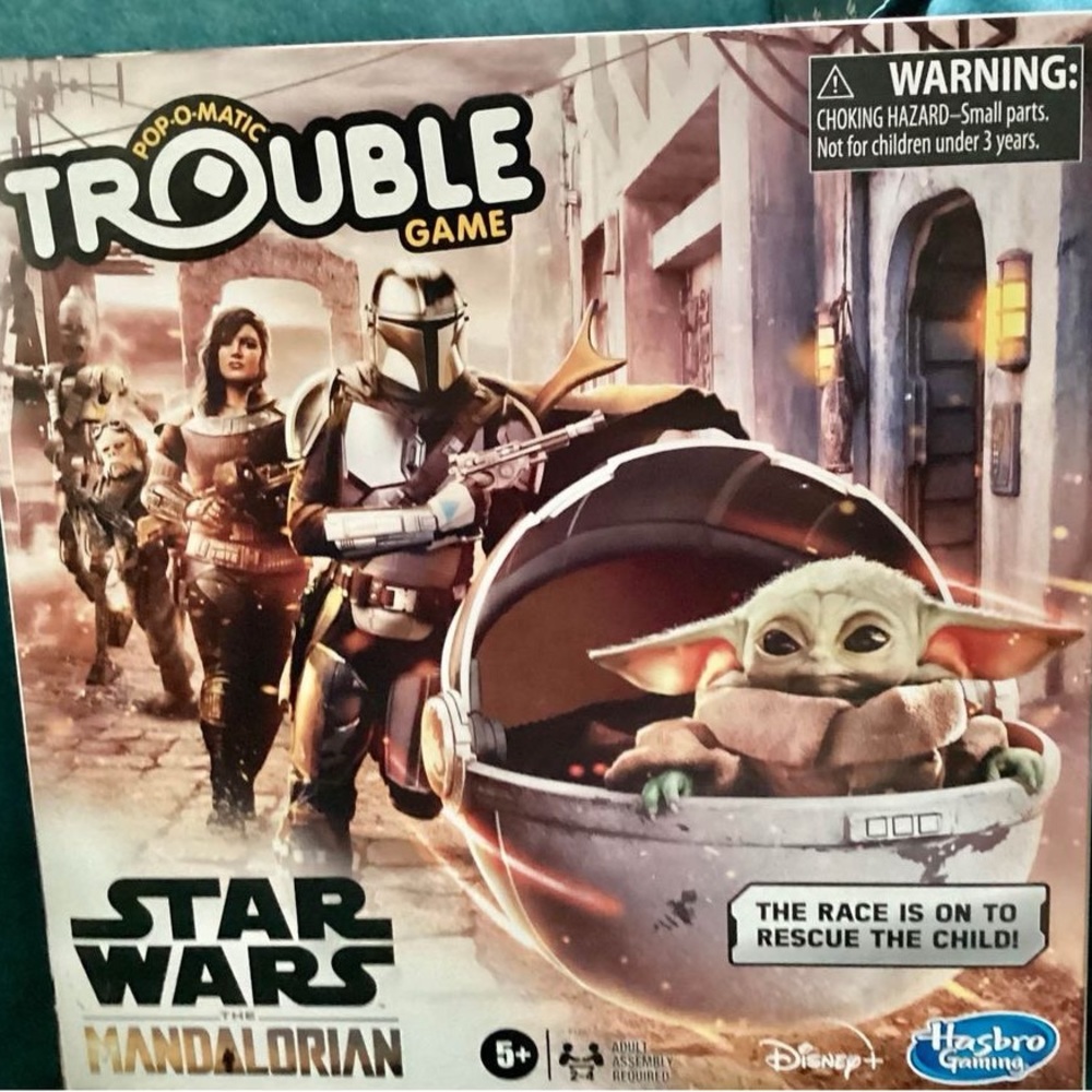 Star Wars Mandalorian, trouble game, new and sealed